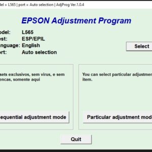 epson l565 resetter