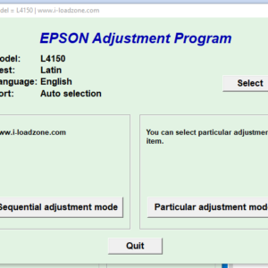 Epson L4150 Resetter - Reset Waste Ink Counter & Fix Service Required Error